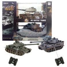 HMStudio RC TANK T34 proti TIGRU (komplet 2) 1:24