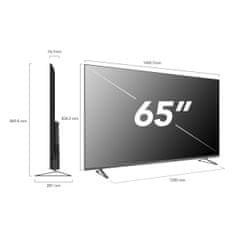 SmartTech 65" QLED 4K UHD Google TV 65QG03H televizor