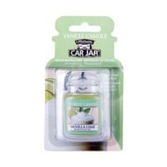 Yankee Candle Vanilla Lime Car Jar 1 kos viseč osvežilec za vozilo