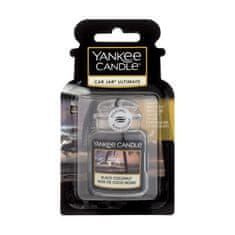 Yankee Candle Black Coconut Car Jar 1 kos viseč osvežilec za vozilo