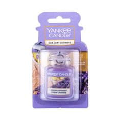 Yankee Candle Lemon Lavender Car Jar 1 kos viseč osvežilec za vozilo