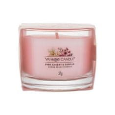 Yankee Candle Pink Cherry & Vanilla 37 g dišeča svečka