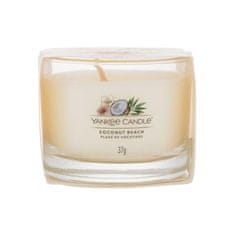 Yankee Candle Coconut Beach 37 g dišeča svečka