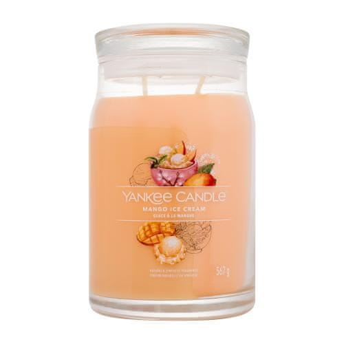 Yankee Candle Signature Mango Ice Cream dišeča svečka