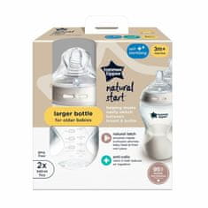 Tommee Tippee CTN Steklenička za dojenčke, 2 x 340 ml, 3m+