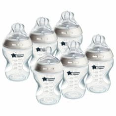 Tommee Tippee CTN Steklenička za dojenčke, 6x260 ml, 0m+