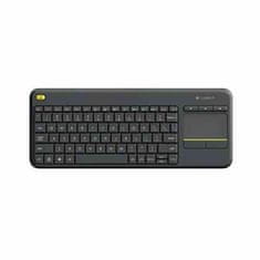 Logitech Tipkovnica Brezžična Logitech 920-007137 Črna Qwerty Španska QWERTY