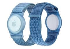 Mobile-origin AirTag Strap, blue