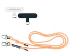 Mobile-origin Lanyard rope 6 mm, Peach Fuzz, 82 - 163cm