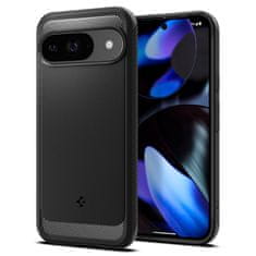 Spigen Rugged Armor, matte black - Google Pixel 9 Pro/Pixel 9