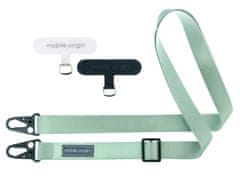 Mobile-origin Lanyard tape 25mm, Olive Green, 84 - 165cm