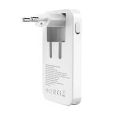 Mobile-origin 65W GaN III Slim Charger dual USB-C, Single USB-A white