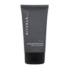 Rituals Homme Charcoal Face Scrub piling za obraz z aktivnim ogljem 125 ml za moške