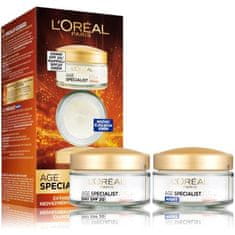 Loreal Paris Age Specialist 65+ Set dnevna krema za obraz Age Specialist 65 SPF20 50 ml + nočna krema za obraz Age Specialist 65 50 ml za ženske