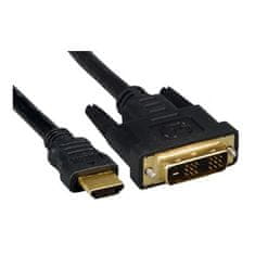 PremiumCord HDMI A - DVI-D M/M 2m kabel