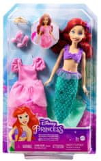 Disney Mattel 2-v-1 od morske deklice do princese Ariel (HMG49)