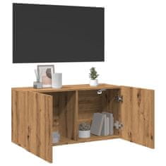 Vidaxl Stenska TV omarica artisan hrast 80x30x41 cm