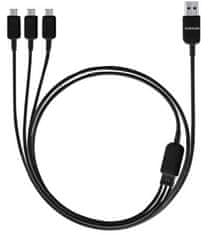 Samsung polnilni kabel ET-TG900UB - 3x micro USB