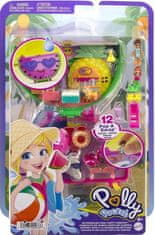 Polly Pocket Mattel Kompaktni komplet za zabavo ob bazenu z lubenico (HCG19)