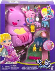 Polly Pocket Mattel Torbica Mama & Joey Kangaroo (HKV50)