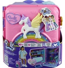 Polly Pocket Mattel : PollyvilleResort Roll Away igralni komplet (HKV43)