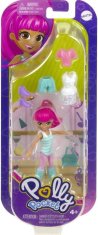 Polly Pocket Mattel Športna modna punčka (HKV87)