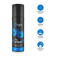 Orgie STIMULACIJSKI GEL Orgie Sexy Vibe Liquid Vibrator 