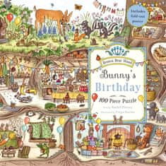 Magic cat Chronicle Books Bunny's Birthday Puzzle100 kosov