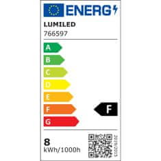 LUMILED LED žarnica GX53 8W = 60W 720lm 3000K Topla bela 120°