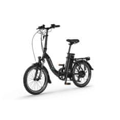 Eco Bike Even električno zložljivo kolo, 17,5 Ah, 630 Wh, črno