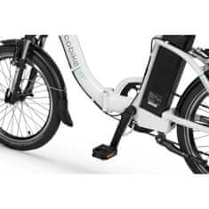 Eco Bike Even električno zložljivo kolo, 17,5 Ah, 630 Wh, belo