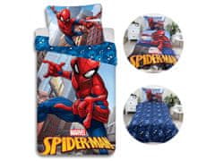 MARVEL COMICS SpiderMan Set posteljnine Zip, bombažna posteljnina 140x200 cm, Oeko-Tex