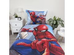 MARVEL COMICS SpiderMan Set posteljnine Zip, bombažna posteljnina 140x200 cm, Oeko-Tex