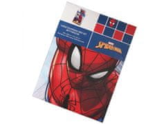 MARVEL COMICS SpiderMan Set posteljnine Zip, bombažna posteljnina 140x200 cm, Oeko-Tex