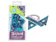 Disney DISNEY Stitch Komplet šolskih potrebščin, geometrijski pripomočki 