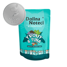 DOLINA NOTECI SPF POSTRV IN TUNA ZA MAČKE 85G