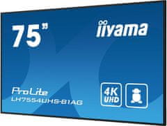 iiyama 75" ProLite LH7554UHS-B1AG IPS LED, monitor