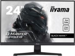 iiyama G-Master Black Hawk gaming monitor G2450HS-B1 23,8" Črna, VA, 75Hz, 1ms, FreeSync, HDMI, Display Portquot