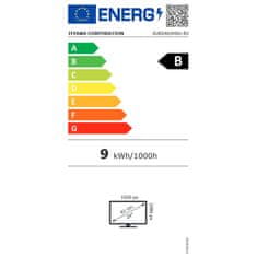 iiyama ProLite monitor ECO XU2463HSU-B1 24" IPS, Full HD, črn, Ultra Slim Bezel, HDMI, Display Port, USB Hub z energijskim razredom B