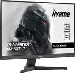 iiyama G-Master Black Hawk gaming monitor G2450HS-B1 23,8" Črna, VA, 75Hz, 1ms, FreeSync, HDMI, Display Portquot