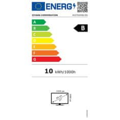 iiyama ProLite monitor ECO XU2763HSU-B1 27" IPS, Full HD, črn, Ultra Slim Bezel, HDMI, Display Port, USB Hub z energijskim razredom B