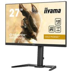 iiyama G-Master Gold Phoenix igralni monitor GB2790QSU-B5 27", 2560 x 1440, 1 ms, FreeSync Premium, Display Port, 240 Hz osveževalna frekvenca, nastavljiva višina