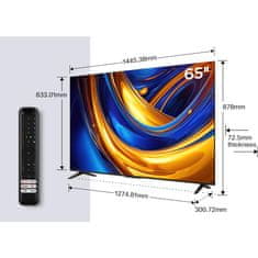 TCL 65P69B 4K UHD televizor, Google TV