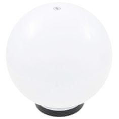 Vidaxl LED okrogle svetilke 4 kosi krogle 25 cm PMMA