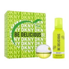 DKNY Be Delicious Set parfumska voda 30 ml + pena za prhanje 150 ml za ženske