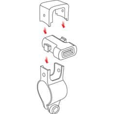 LAMPA Vtikač za motociklistično krmilo USB-Fix OMEGA - 38832