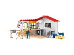 Schleich SLH42502 Schleich Farm World - Veterinarska klinika z živalmi 3+ 