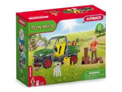 Schleich SLH42659 Schleich Farm World - Gozdarstvo, kmet 3+ 