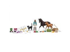 Schleich SLH99092 Schleich Horse Club - Adventni koledar za otroke, komplet figuric 4+ 