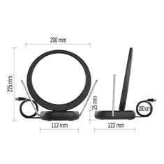 Emos City Ring-C500 antena